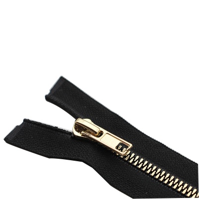 5号仿铜牙拉链细齿 树脂镀金仿金属拉链 服装家纺拉链现货批发