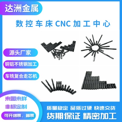 铝合金数控车床CNC加工车铣复合钣金件加工 不锈钢黄铜走芯机定制