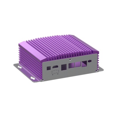 CNC加工直播声卡电源适配器铝合金外壳仪表端子铝型材壳体定制