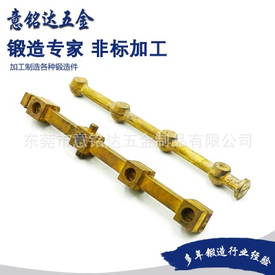 锻造加工卫浴支架 黄铜家具配件非标定制 铜支架底座加工家居用品