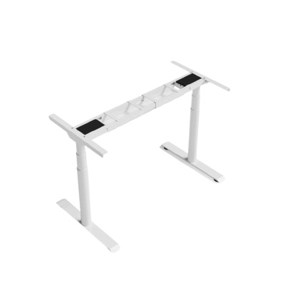 跨境现货智能双电机电动升降桌腿桌架站立式办公自动升降桌支架