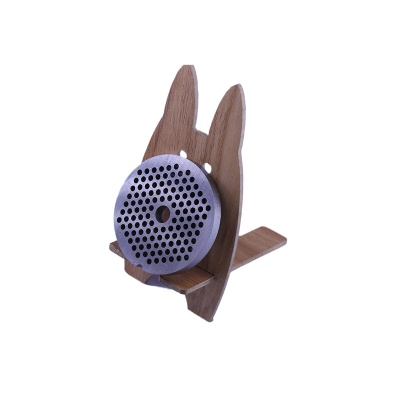 厂家光铭内孔3.0mm绞肉机内卡刀盘 厨房小家电多孔出肉孔板批发