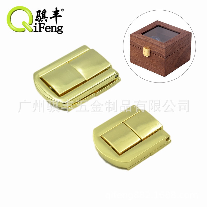 供应时尚休闲包五金配件 首饰箱包盒子锁 渔具包锁 骐丰定制