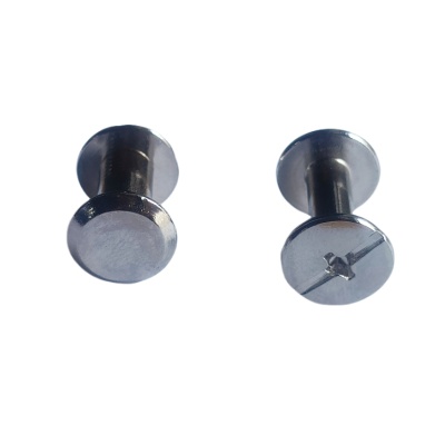 碳钢十一字子母螺丝公钉字母钉账本钉子母钉批发m4m3