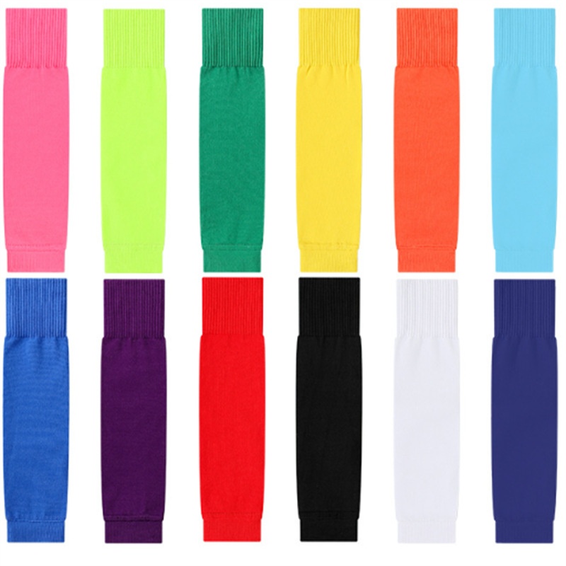 压力足球袜套成人护腿板腿套儿童运动针织护腿袜小腿袜子透气网眼