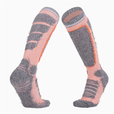 滑雪袜户外抗寒雪地袜保暖袜美利奴羊毛袜长筒毛巾底袜子厂家防寒