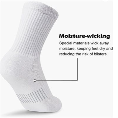 跨境加厚毛巾底棉户外女登山跑步徒步袜吸汗棉长筒运动袜子批发