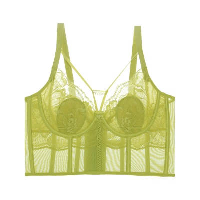 内衣女收副乳矫正防下垂上托八排扣聚拢软钢圈文胸夏季薄款全罩