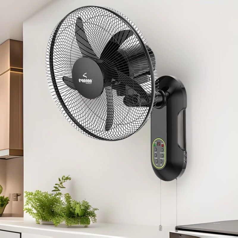 IWIN 挂墙电风扇壁挂式墙扇宿舍挂墙壁摇头大风力挂壁风扇家用