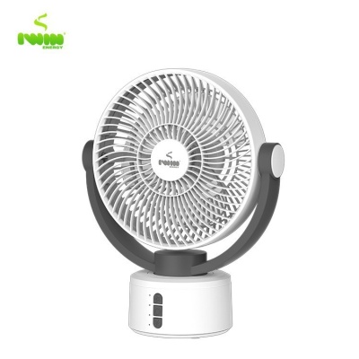 IWIN风扇摇头带led灯桌面便携式办公室家用usb充电小台扇LED灯