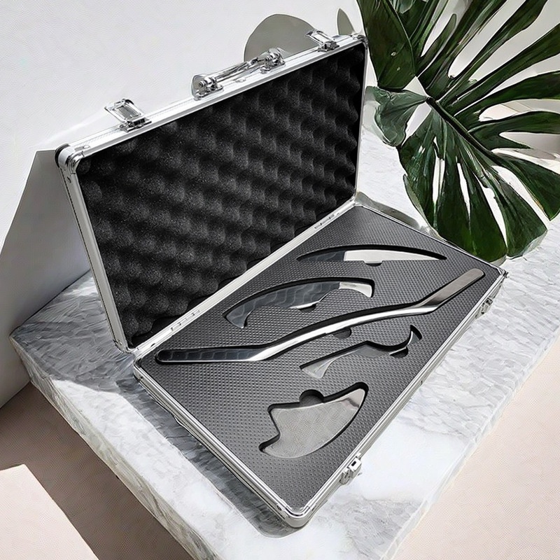 不锈钢刮痧刀筋膜刀肌肉放松松懈刀按摩器运动理疗经络肩颈